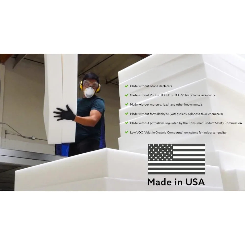 RBX Tough Rip Stop Orthopedic Dog Bed With Removable Cover