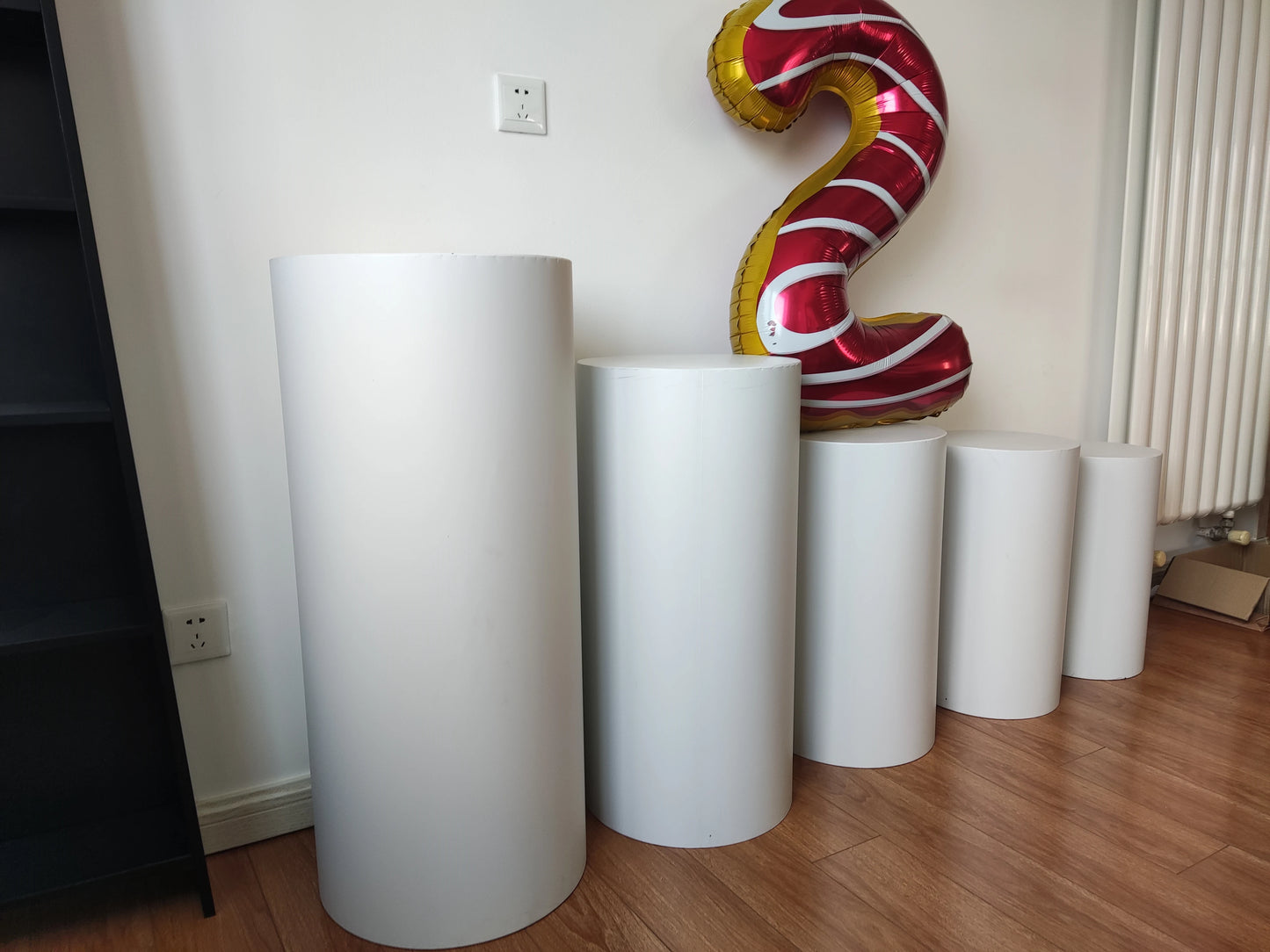 NONECN Cylinder Table Pedestals For Weddings And Parties