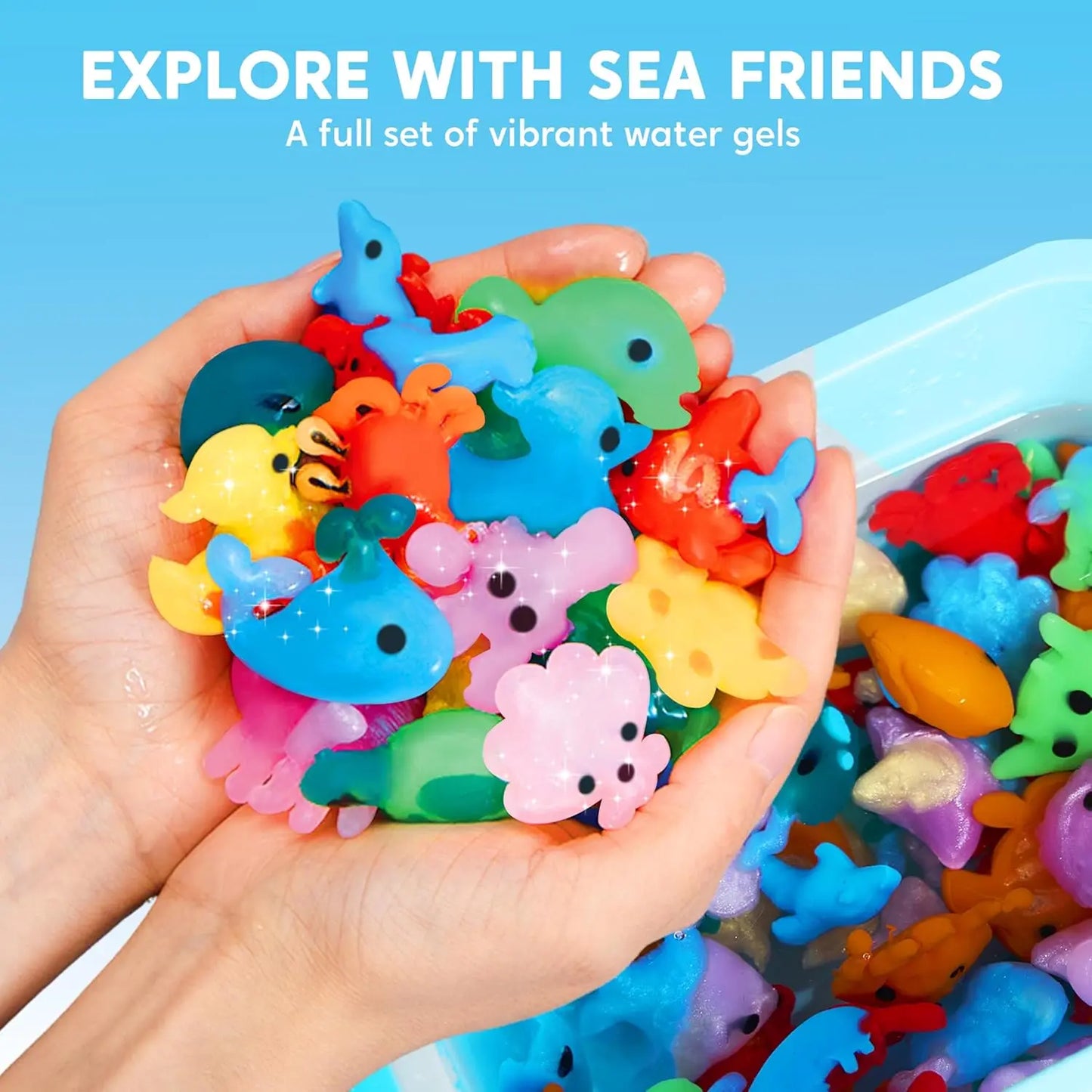 Joyfy WaterGel Kit Fairy Toy Set With 10 Gels Bundle