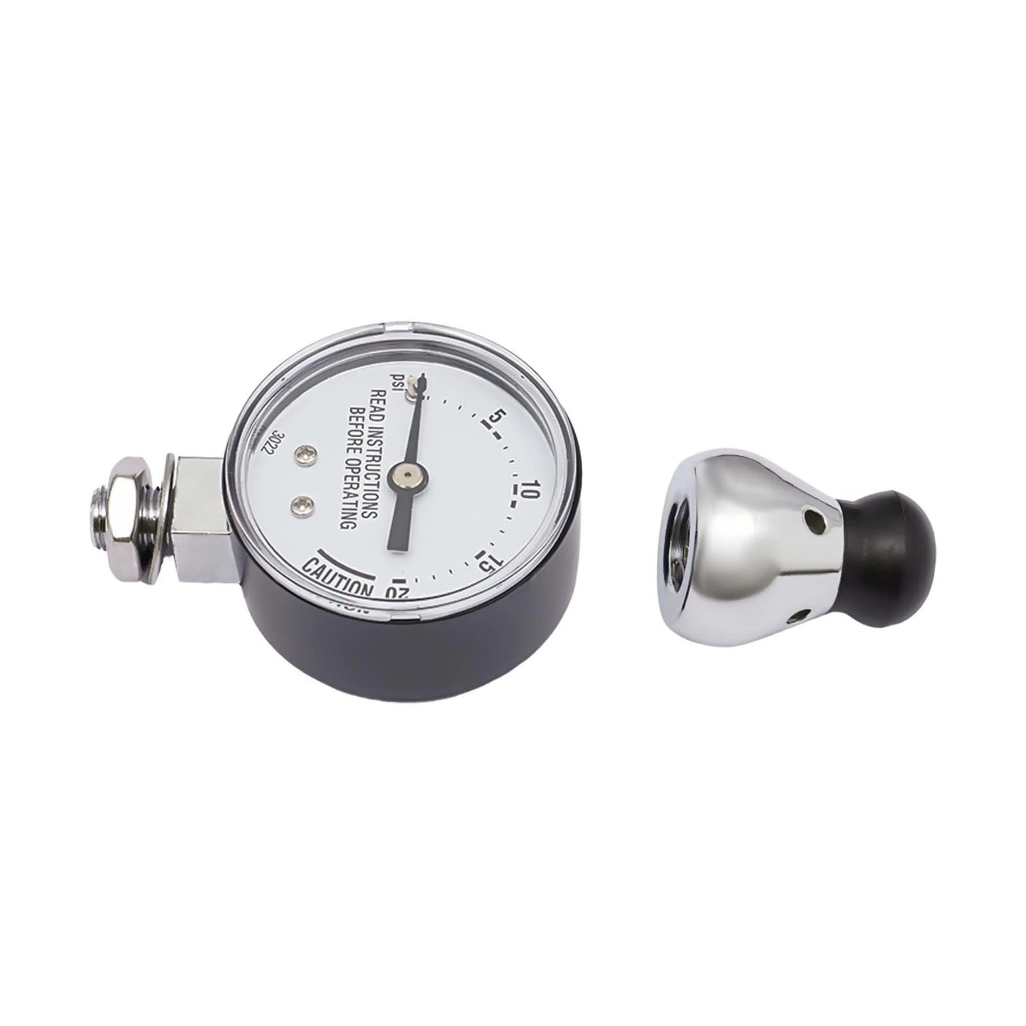 Bymaocar Aluminium Pressure Canner With Gauge Release Valve 90kPa