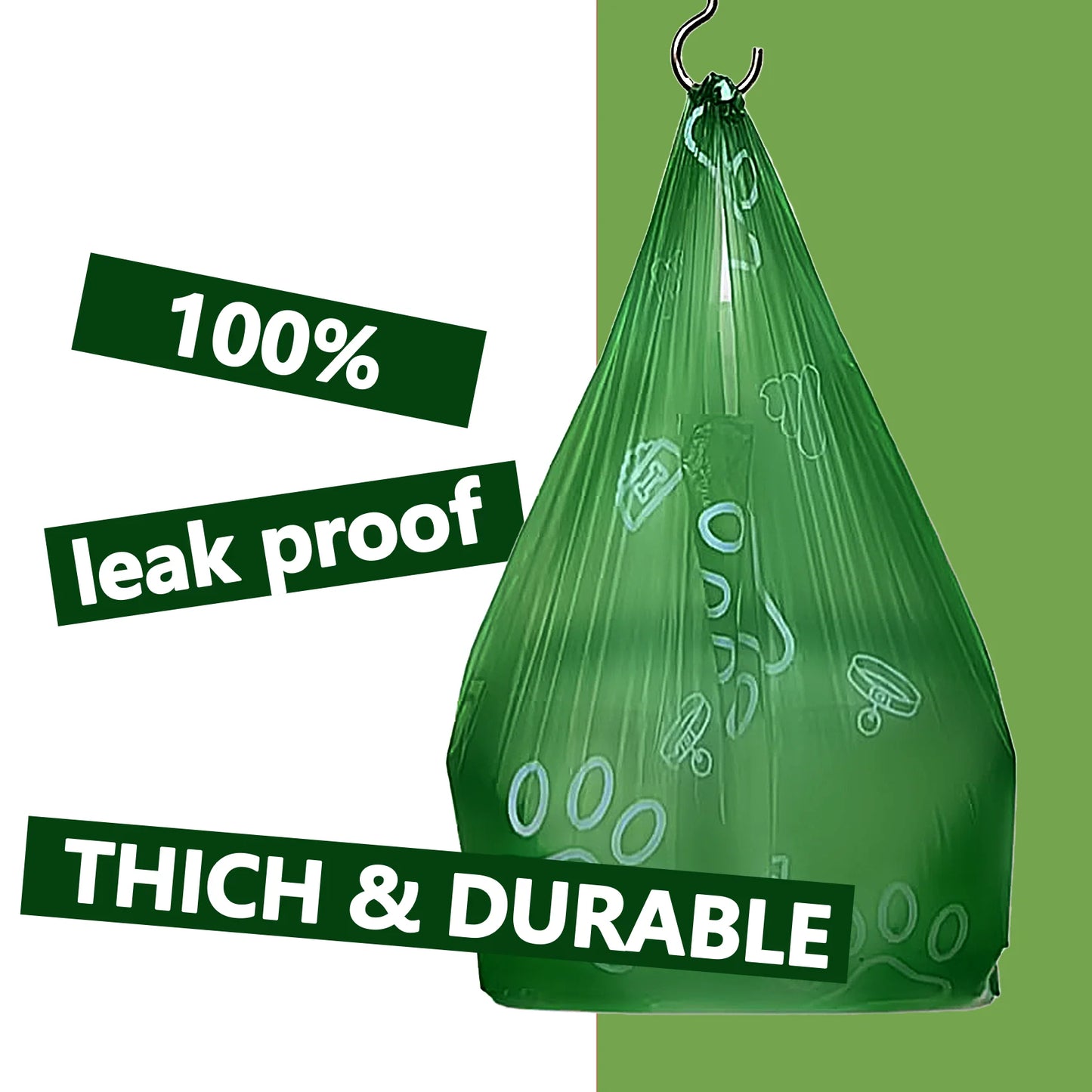 Pet Rhythm Photodegradable Handle Style Poop Bag Dispenser Fragrance