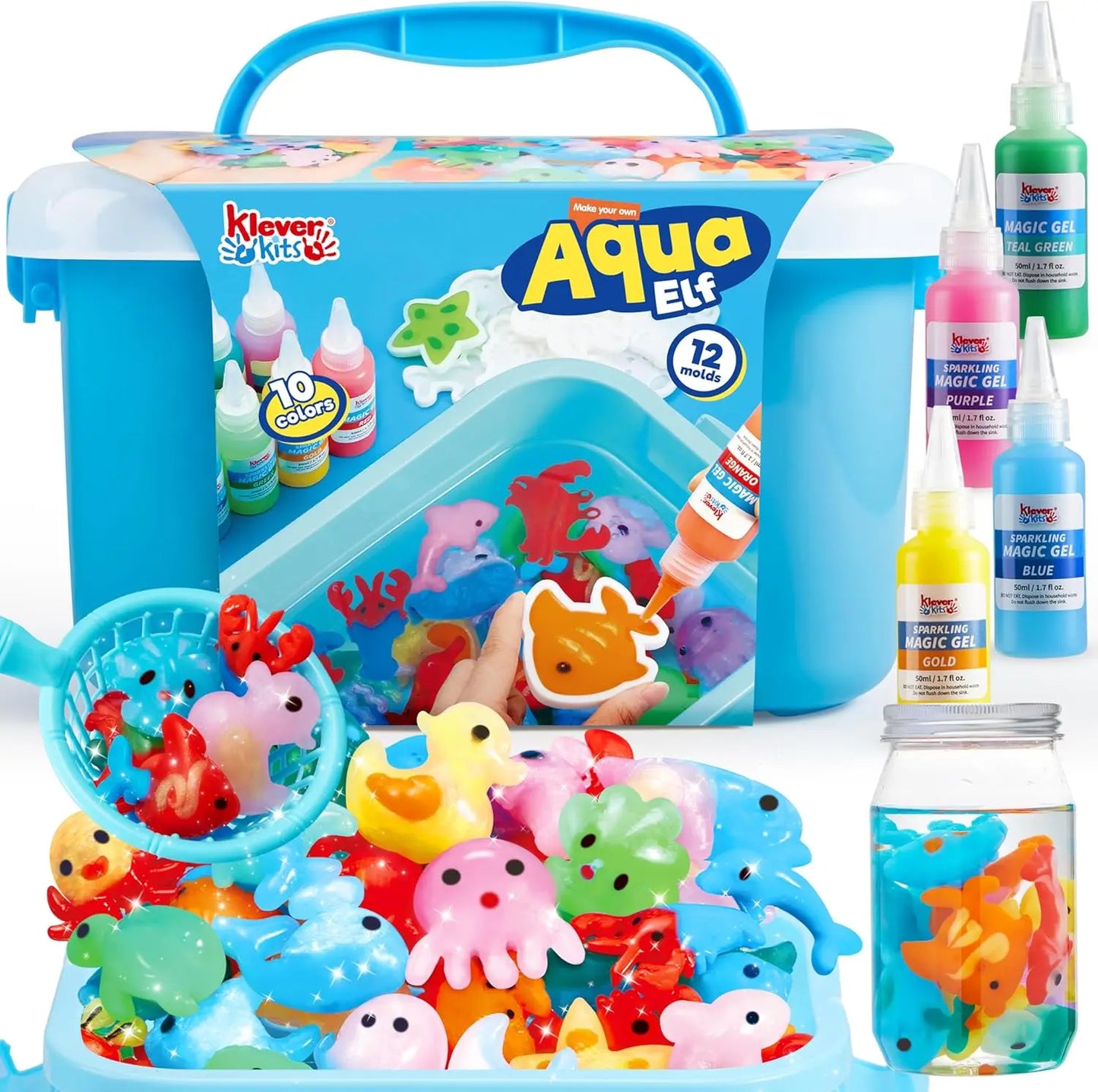 Joyfy WaterGel Kit Fairy Toy Set With 10 Gels Bundle